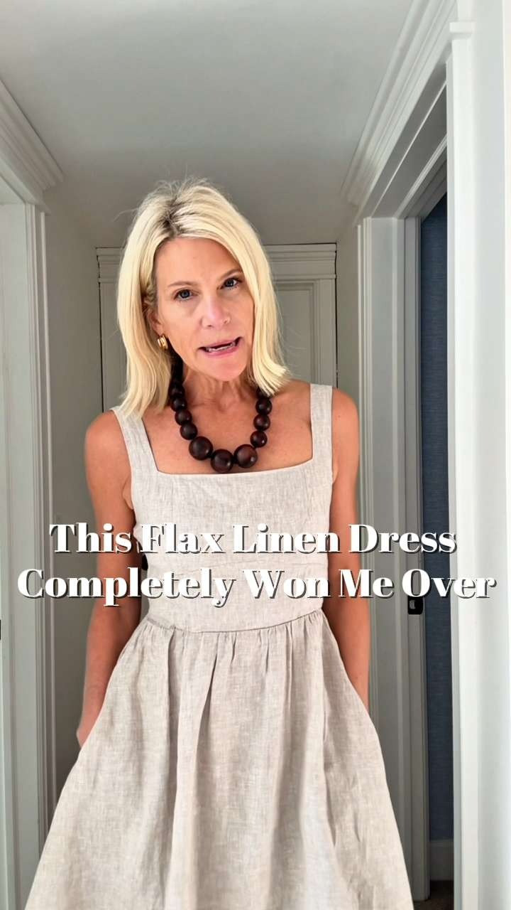 You know those pieces that don't look like much on the hanger? Then you put them on and suddenly you get it. That's exactly how I felt about this dress. It's easy, flattering, timeless, and the kind of thing I know I'll reach for all summer long. The older I get, the more I appreciate simple pieces that just work. 

 #LTKgrwm #LTKootd