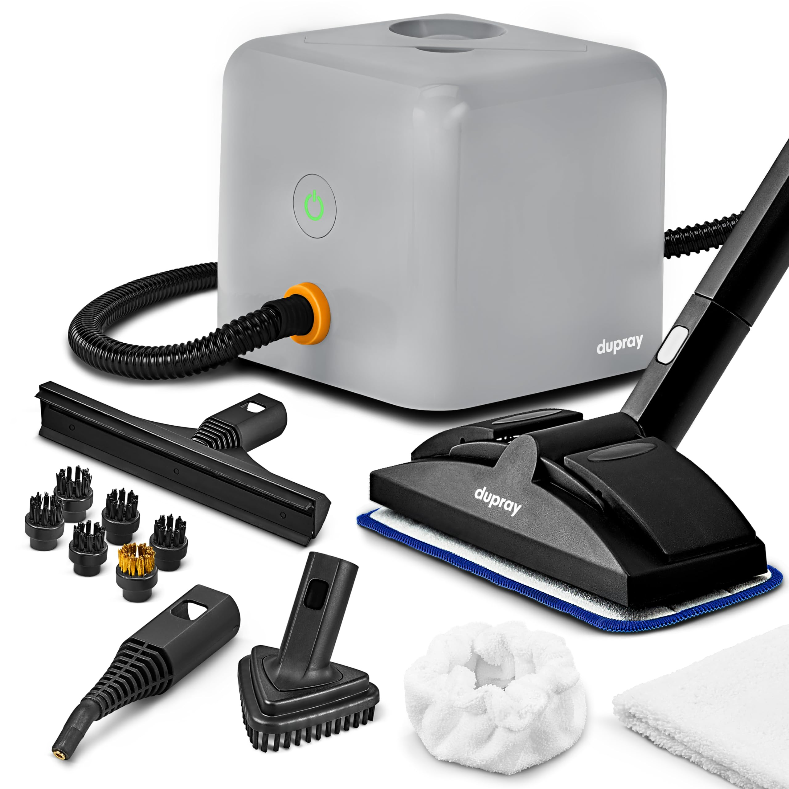 Dupray Neat Plus Steam Cleaner with 17-Piece Accessory Kit. A powerful multi-purpose steamer designed for deep cleaning floors, upholstery, grout, and more. *Kills 99.9% of Bacteria & Viruses | Amazon (US)