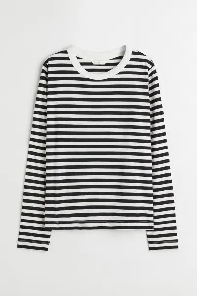 Cotton Jersey Top | H&M (US)