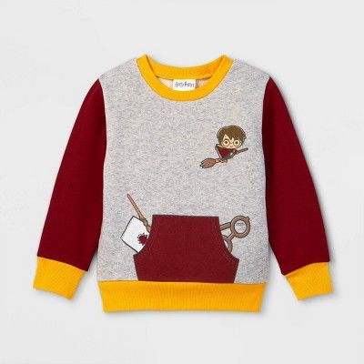 Toddler Boys' Harry Potter Sweatshirt - Burgundy | Target