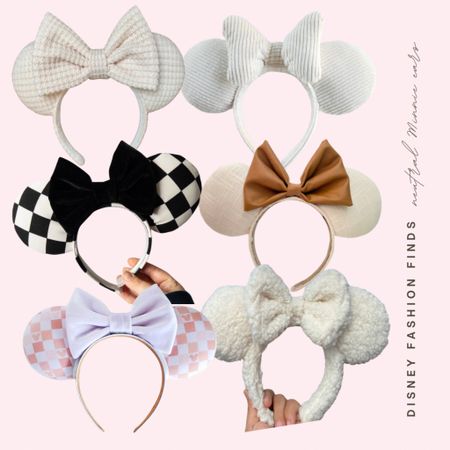 Neutral Minnie ears for Disney vacation 

#LTKtravel #LTKfindsunder100 #LTKfindsunder50