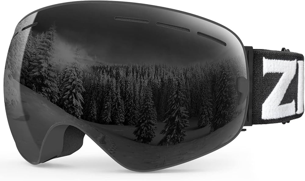 ZIONOR X Ski Goggles - OTG Snowboard Goggles Detachable Lens for Men Women Adult | Amazon (US)