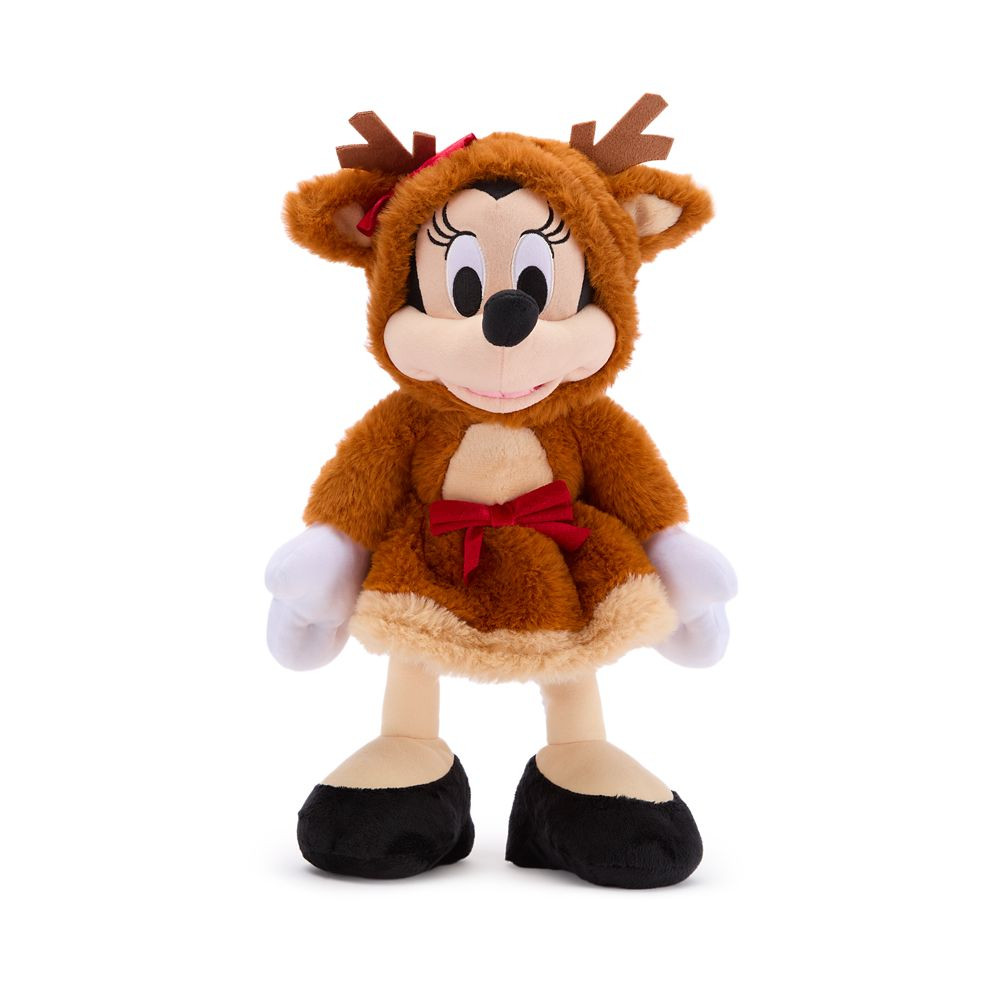 Minnie Mouse Reindeer Holiday Plush – 15'' | Disney Store