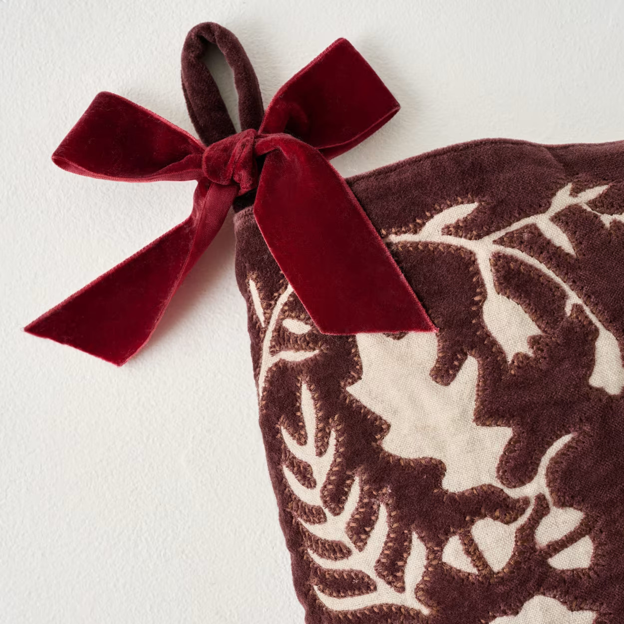 Winter Splendor Velvet Stocking | Magnolia