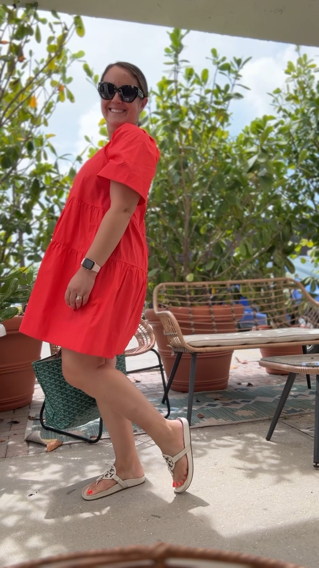 Popping in this poppy red dress from Evereve ❤️

#LTKStyleTip #LTKSeasonal #LTKOver40