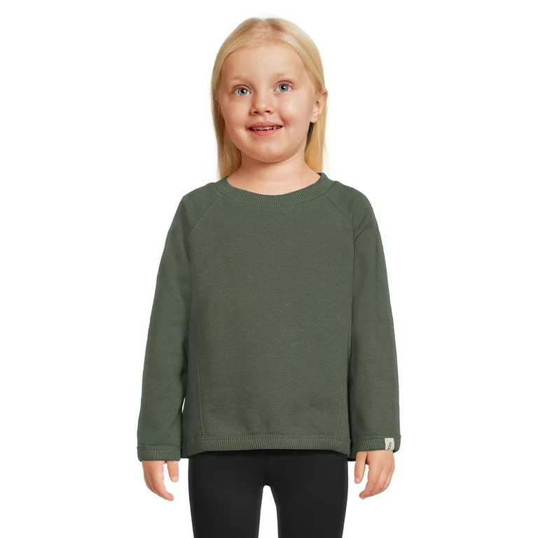 easy-peasy Toddler Girl Long Sleeve Crewneck Sweatshirt, Sizes 12 Months-5T | Walmart (US)
