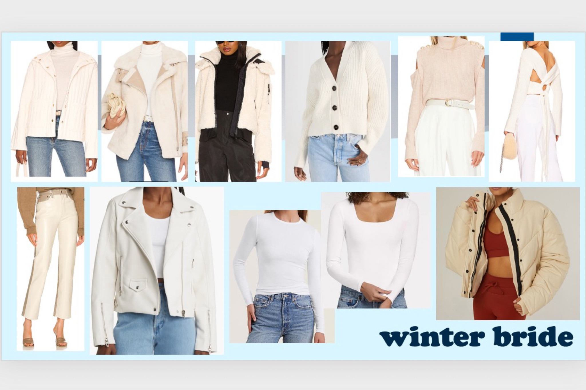 #bridaledit calling all brides!! About to start a long series of wedding white in honor of my bestie getting engaged so buckle up🤍🤍

#brides #bride #wedding #fiance #white #weddingwhite #holiday #fall #ootd

#LTKwedding #LTKstyletip #LTKHoliday