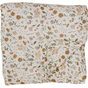Mebie Baby Meadow Floral Muslin Quilt | Mebie Baby