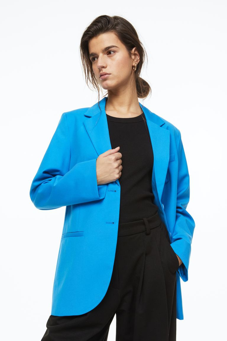Single-breasted blazer | H&M (DE, AT, CH, NL, FI)