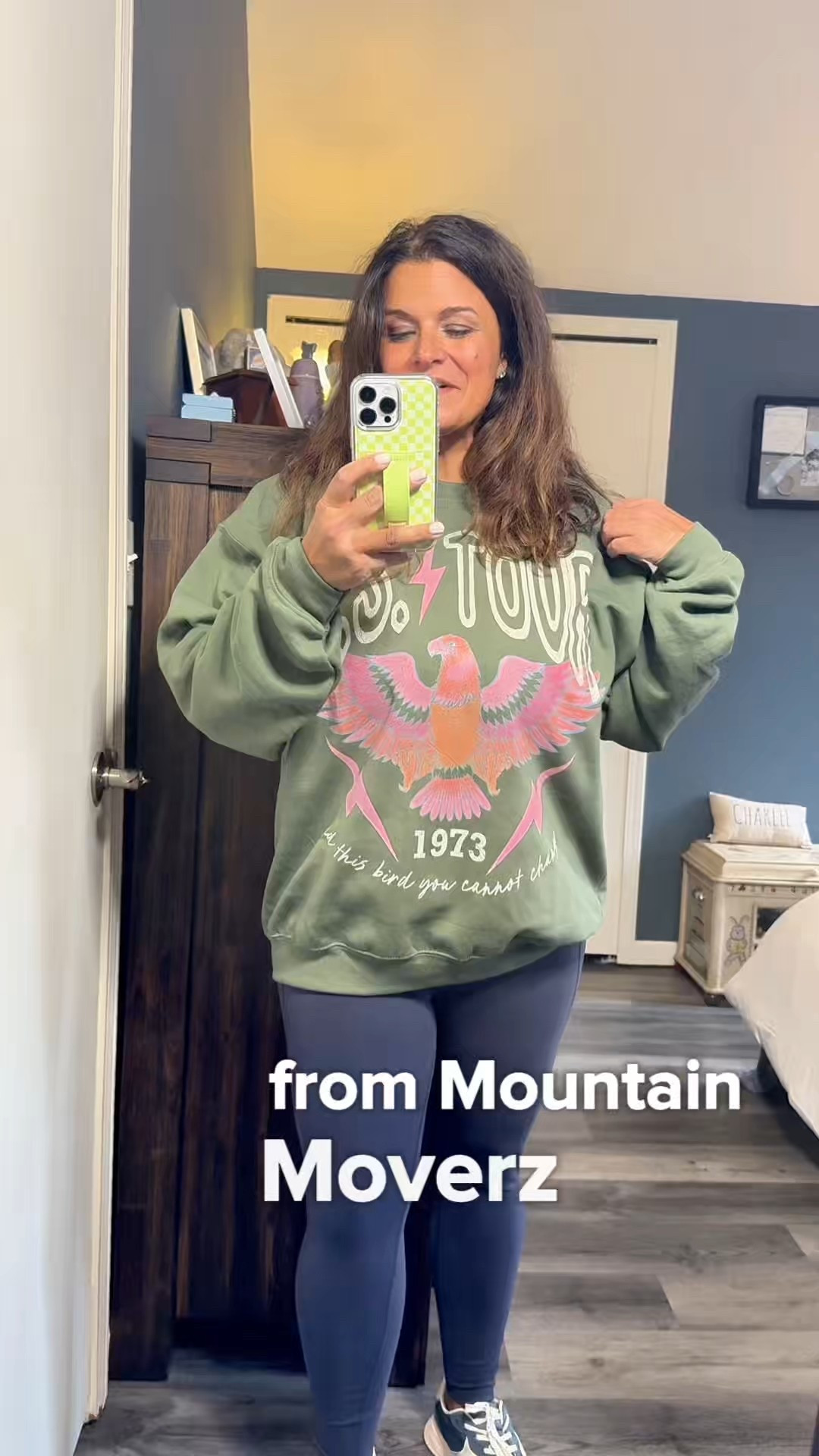 Fly Bold ’73 Graphic Sweatshirt – bestselling oversized graphic sweatshirt 🤎

This best-selling graphic sweatshirt from @mtnmoverz has the perfect vintage band-style look with a relaxed unisex oversized fit. The soft cotton-blend fleece makes it really cozy for everyday wear, and the graphic is printed with ink (not vinyl) so it has that worn-in vintage feel.

Such an easy throw-on sweatshirt with leggings or denim for casual mom life.

If you love this graphic, the Fly Bold design also comes on a tee version.

Right now their sweatshirts are buy one, get one 60% off with code COZY60, which is a great time to grab one.

@mtnmoverz
#mtnmoverz #womensgraphictees

graphic sweatshirt womens oversized sweatshirt vintage graphic sweatshirt womens band style sweatshirt oversized crewneck womens casual graphic sweatshirt vintage eagle sweatshirt graphic sweatshirt outfit

#LTKootd #LTKmomlife #LTKgrwm