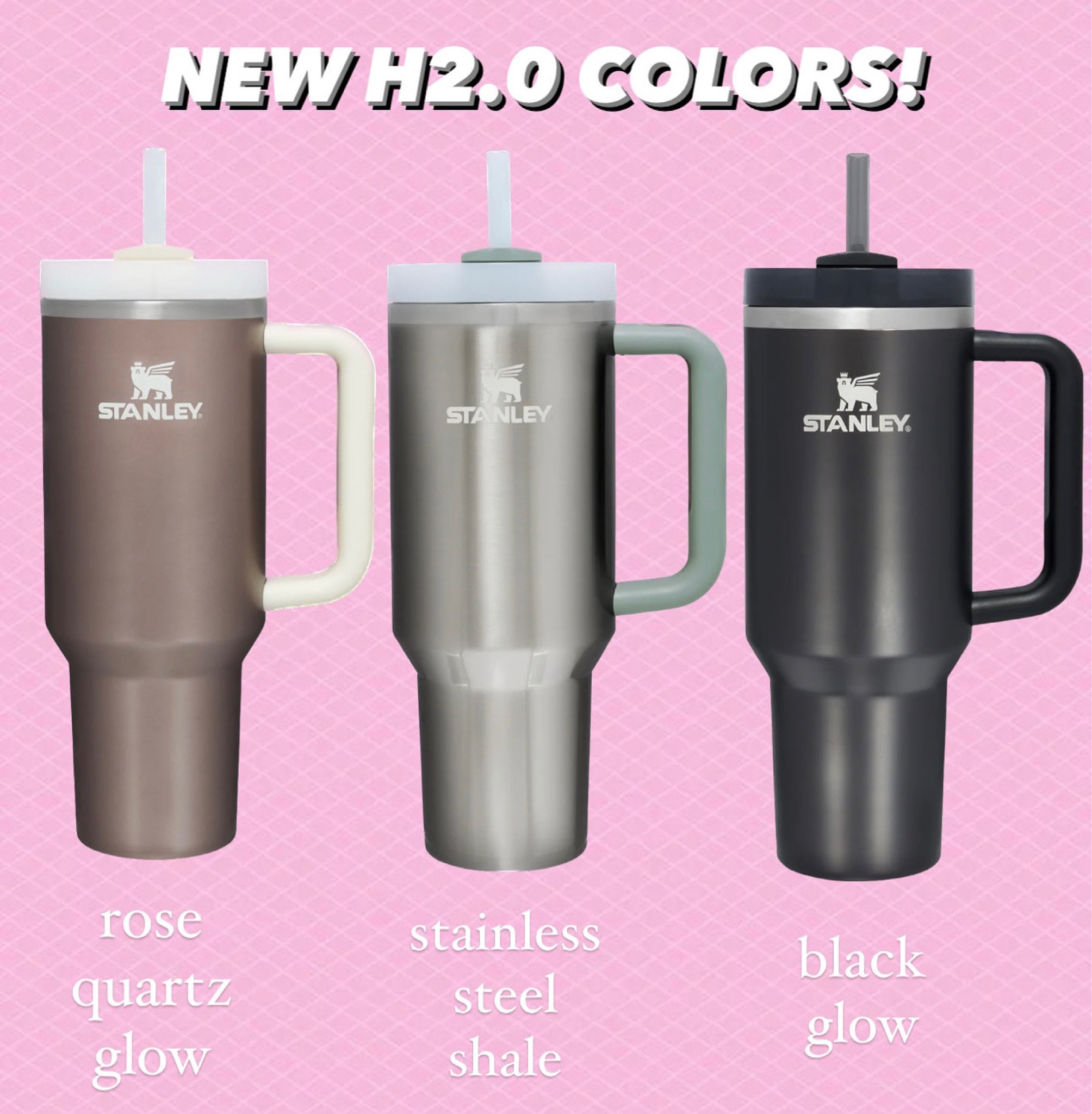 🔥 There’s a new color drop for @stanley_brand H2.0 Quenchers coming this Wednesday and sign up notifications are now live! 🔥

* H2.0 40oz Quenchers - $40

#new #exclusive #stanley #stanleycup #pink #coffee #cup #viral #viralpost #instagood #trending #coffee #blue #gift #summervibes #fyp #fypシ #spring #ontrend #viral #musthave #sopretty #exclusive #summer #ombre #starbucks #starbuckscoffee #ombre #explore #explorepage #foryou #foryoupage

#LTKunder50 #LTKworkwear #LTKGiftGuide