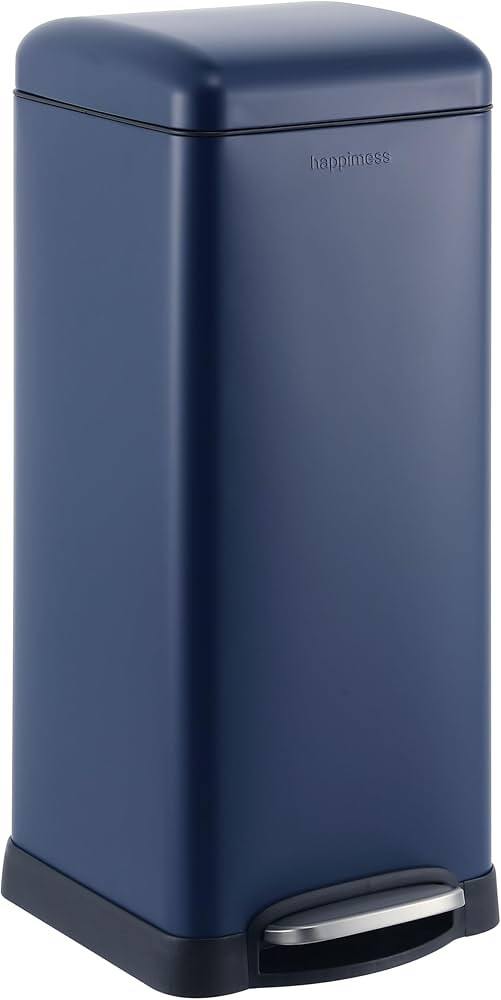 happimess HPM1007H Betty Retro 8-Gallon Step-Open Trash Can, Fingerprint Resistant, Modern, Minim... | Amazon (US)