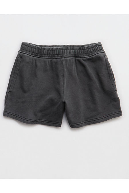 Aerie Textured Short Women's Smoked Gray S | Aerie