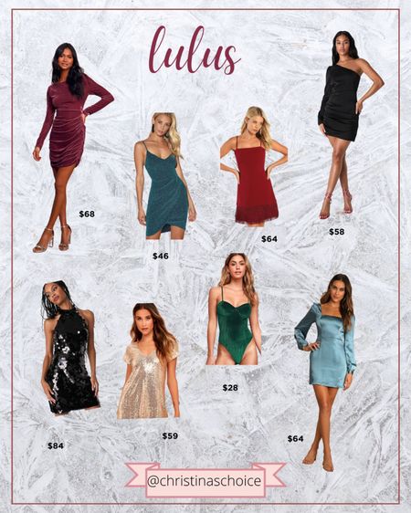 Get your NYE dress at Lulu’s and while you’re shopping, pick up a look for your Valentine’s Day rendezvous-vous.

#LTKHoliday #LTKwedding #LTKSeasonal