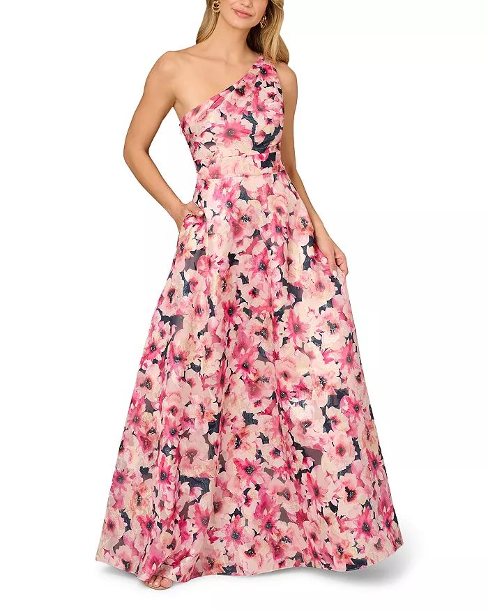 Aidan Mattox Floral Jacquard Ball Gown Back to results -  Women - Bloomingdale's | Bloomingdale's (US)