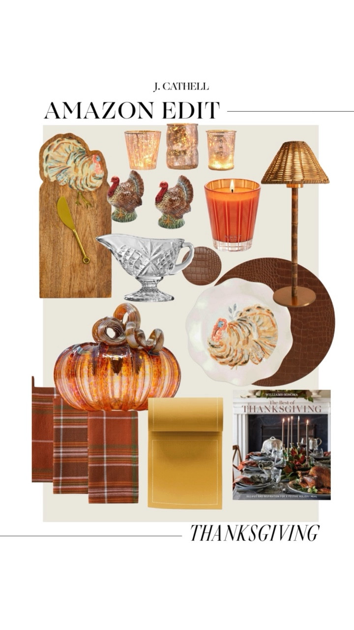 The Amazon Edit: Thanksgiving is officially here 🍂✨ Whether you’re prepping your tablescape, planning your hostess look, or adding those festive finishing touches, I pulled together my favorite elevated finds to make your holiday feel beautiful, cozy, and effortless.

Thanksgiving 

#LTKOver40 #LTKHoliday #LTKHome