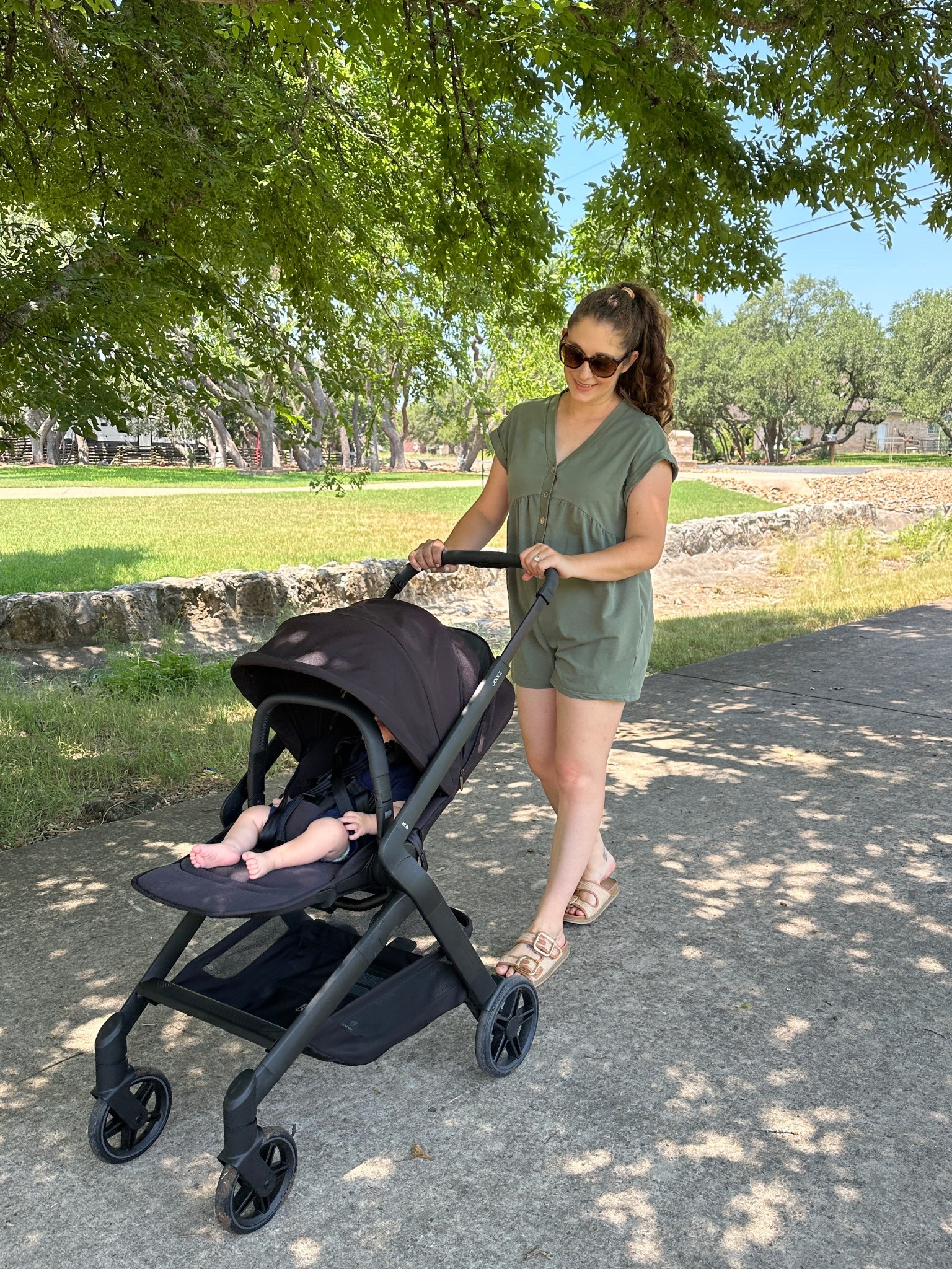 Soaking up these slow summer mornings with my littlest one. This romper has been a go-to for staying cool and comfy, and the stroller? A total lifesaver for those everyday walks.
#LTKbaby #LTKmomstyle #LTKfamilyfinds #LTKunder100 #momlife #postpartumstyle #summerwithkids #cozymomlife #LTKstroller #momuniform #militarymom

#LTKTravel #LTKBaby #LTKKids