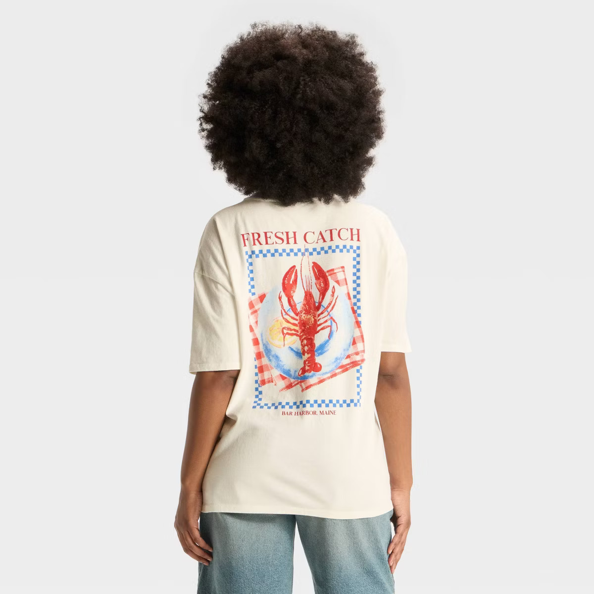 Women's Short Sleeve Round Neck Oversized Graphic T-Shirt - Wild Fable™ | Target