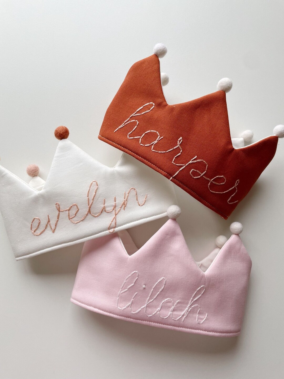 Custom Name Crown for Kids // Personalized GIft First Birthday Crown for any age, Stocking stuffe... | Etsy (US)