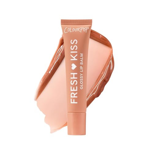 ColourPop Fresh Kiss Glossy Lip Balm - Hydrating Lip Care Enriched with Peptides, Hyaluronic Acid, Shea Butter & Vitamin E for an Ultra-Cushiony Formula - Caramel Latte (0.49 oz) | Amazon (US)