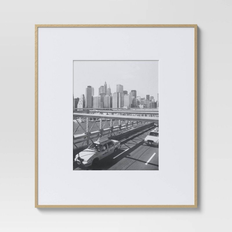 Thin Gallery Oversized Image Frame Brass - Project 62™ | Target