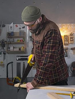 Mr.Stream Men's Cotton Plaid Fleece Lined Work Snap Casual Sherpa Flannel Shirt Jackets | Amazon (CA)