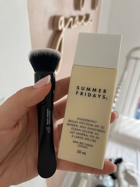 How I apply sunscreen on my toddler - non toxic mineral sunscreen safe for 2+ years old and a makeup brush to blend it out for quick and easy application 

#LTKBeauty #LTKKids