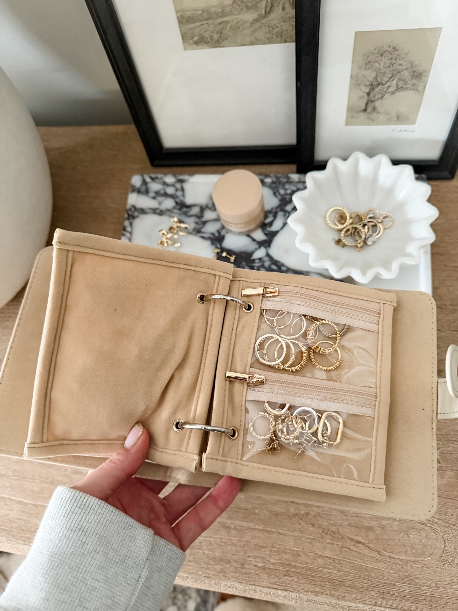 My favorite way to pack jewelry. Makes it so easy to find.

#LTKTravel #LTKHome