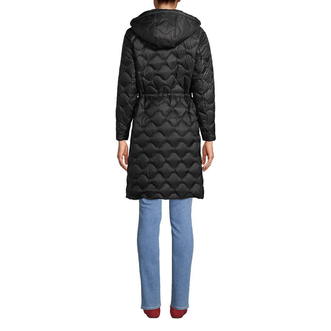 Women's Ultralight Packable Quilted Down Coat | Lands' End (US)