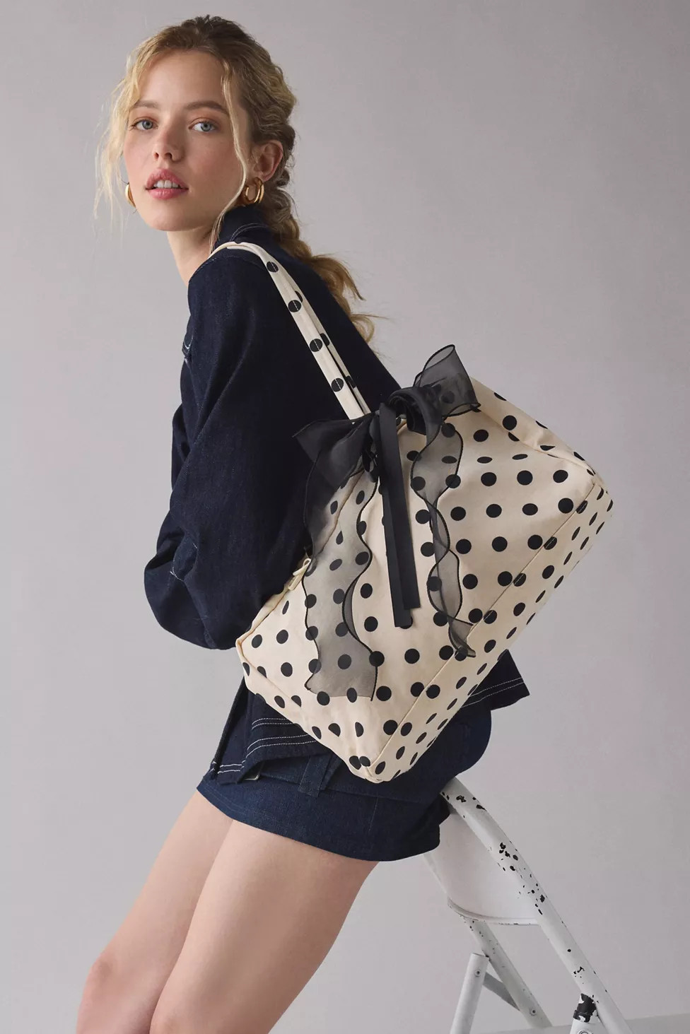 BAGGU Medium Nylon Bowler Bag | Urban Outfitters (US and RoW)