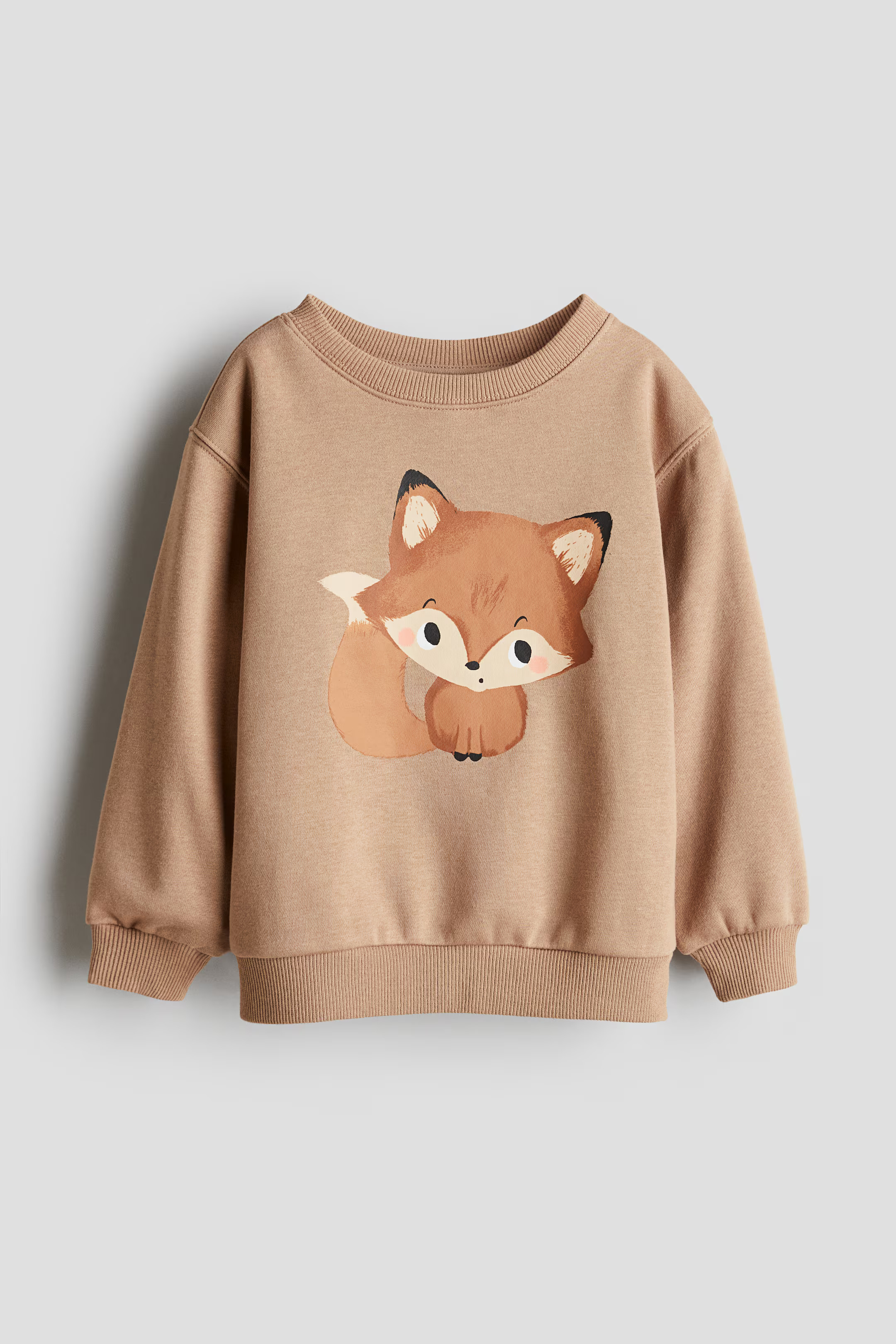 Sweatshirt - Light pink/reindeer - Kids | H&M US | H&M (US + CA)