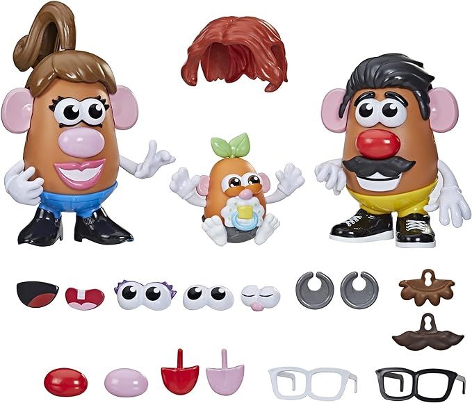 Potato Head Create Your Potato Head Family Toy For Kids Ages 2 and Up, Includes 45 Pieces to Crea... | Amazon (US)