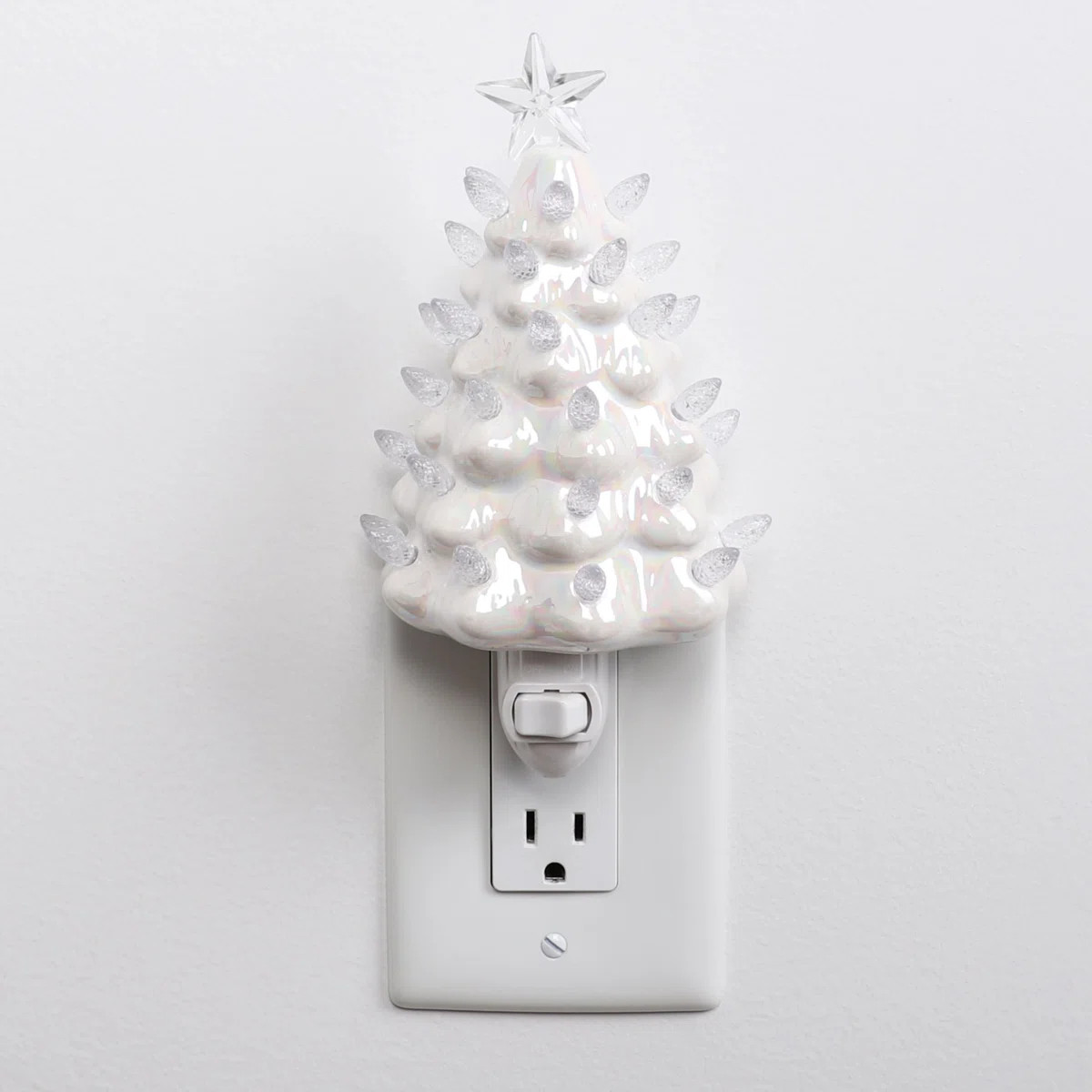 Christmas Lamp Night Light - Christmas Tree Night Light - Ceramic Christmas Tree | Wayfair North America