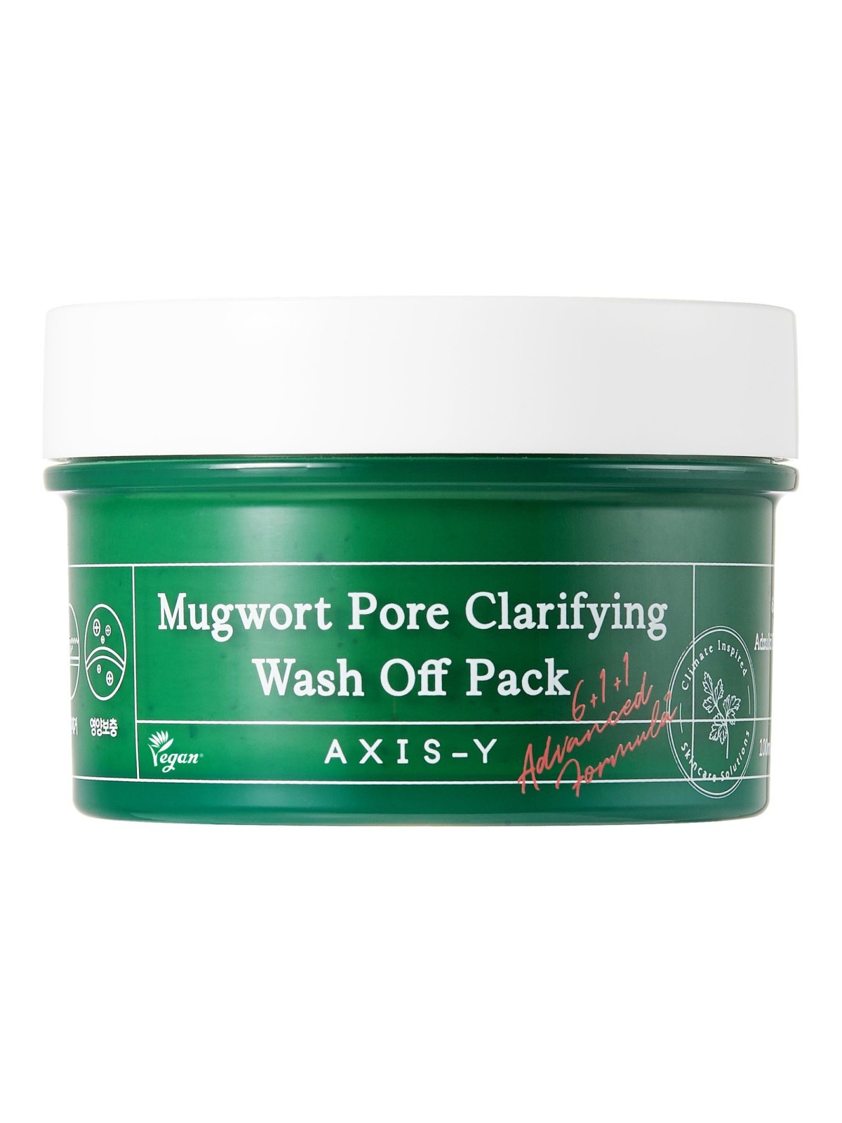 Mugwort Pore Clarifying Wash Off Pack · AXIS-Y | MiiN Cosmetics Italia | MiiN Cosmetics IT