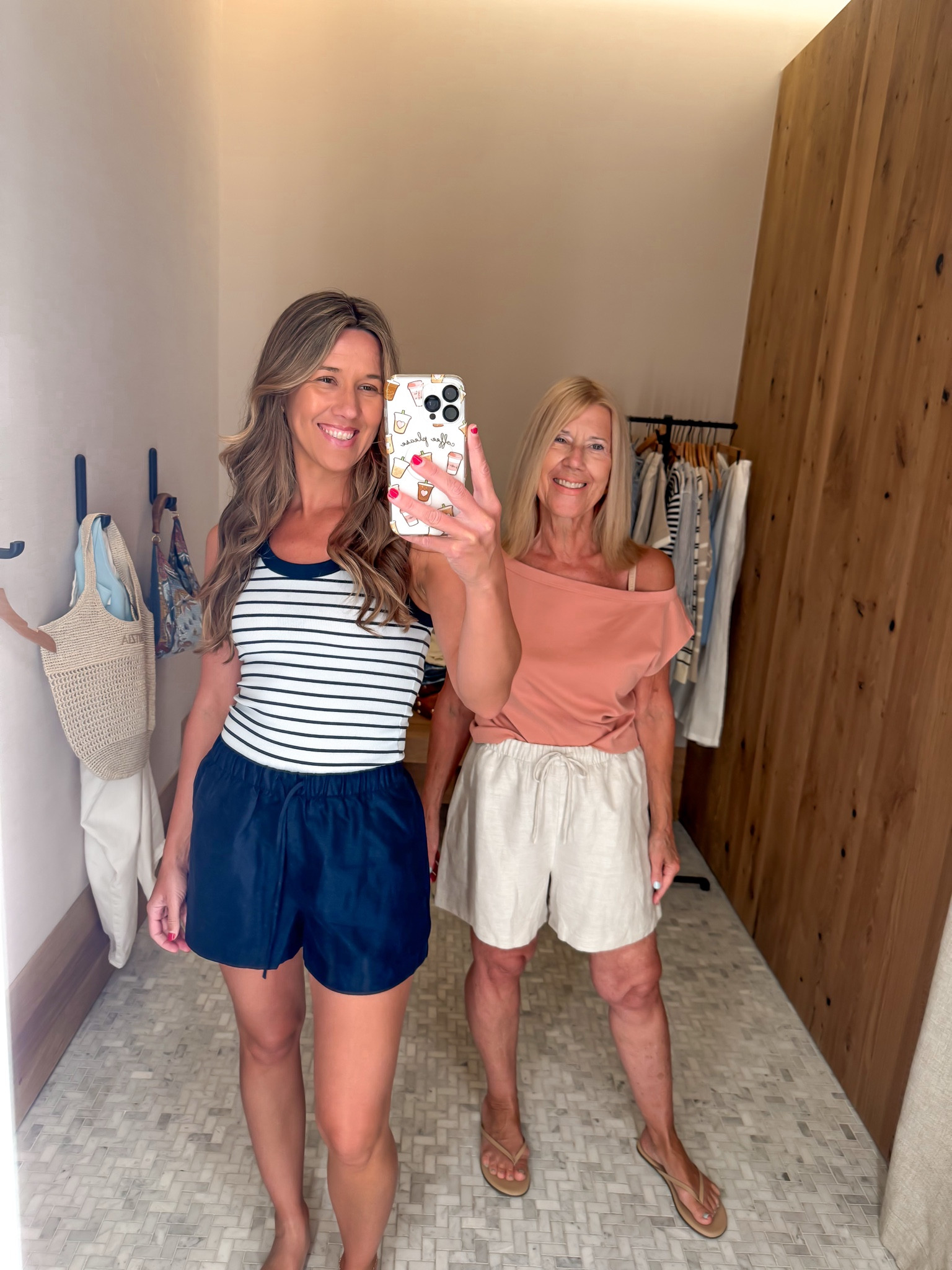 Aritzia try on haul with mom is up on Youtube! We tried on so many amazing pieces for spring and summer!
my tank and linen shorts small
mom top XS and linen shorts medium (hers are the longer length)  

 #LTKvlog #LTKSeasonal #LTKOver40