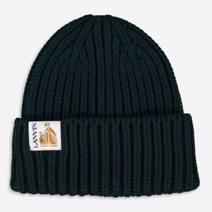 Emerald Green Wool Hat | TK Maxx