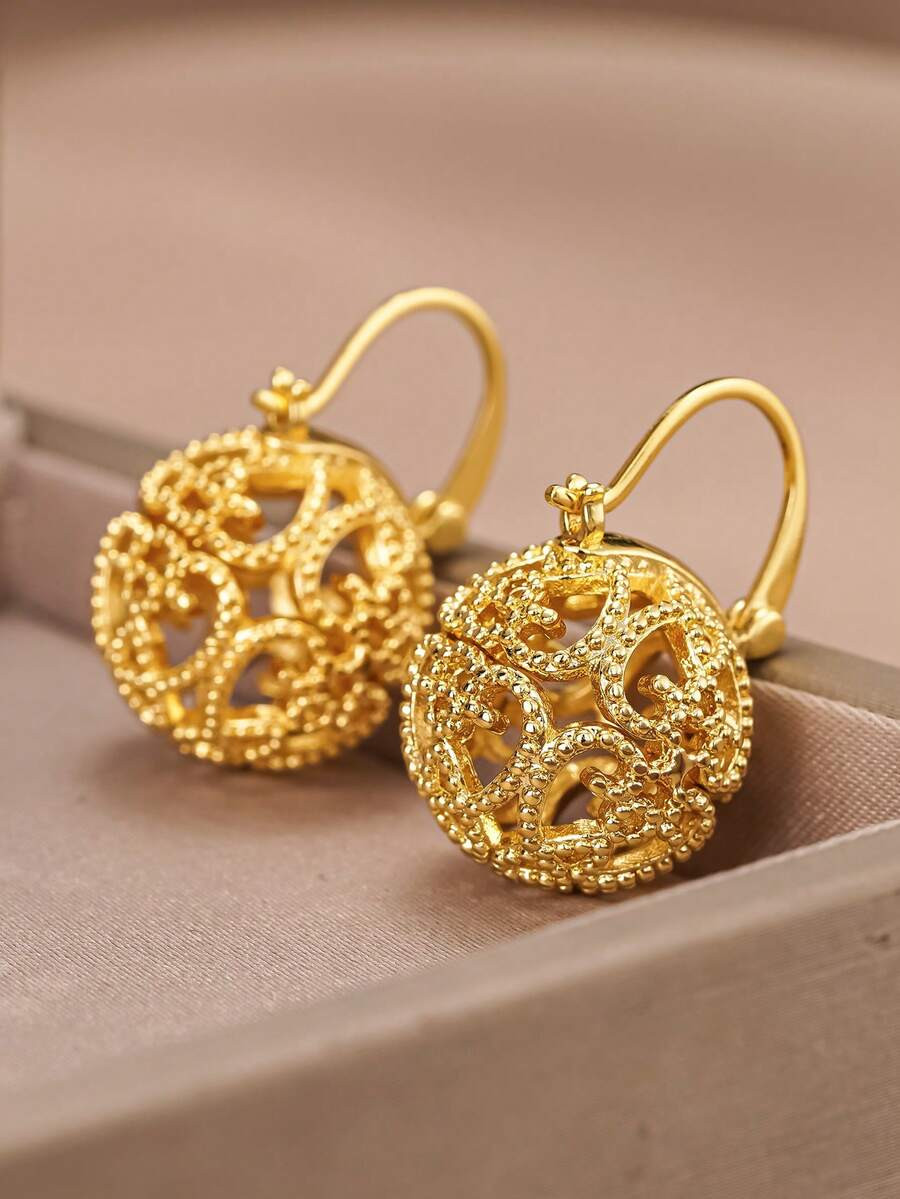 1 Pair Beautiful Earrings For Women, Suitable For Wedding, Anniversary, Engagement Party, Jewelry... | SHEIN
