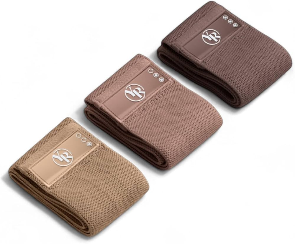 Fabric Booty Band Set for Pilates and Other Workouts- 3 Levels of Resistance 100% Latex Free | Amazon (US)