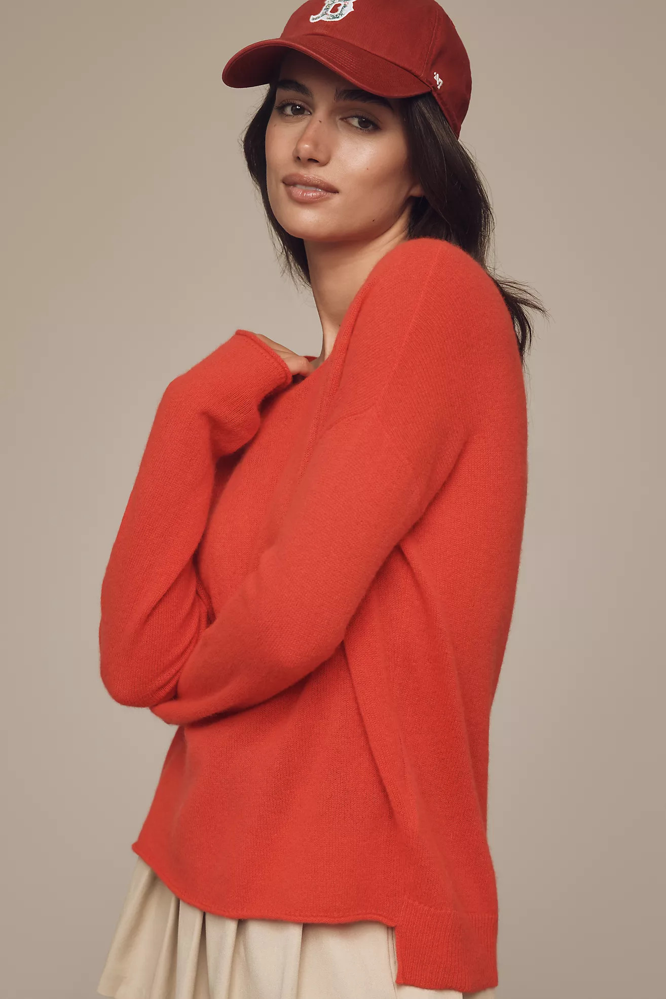 Maeve Relaxed Cashmere Sweater | Anthropologie (US)