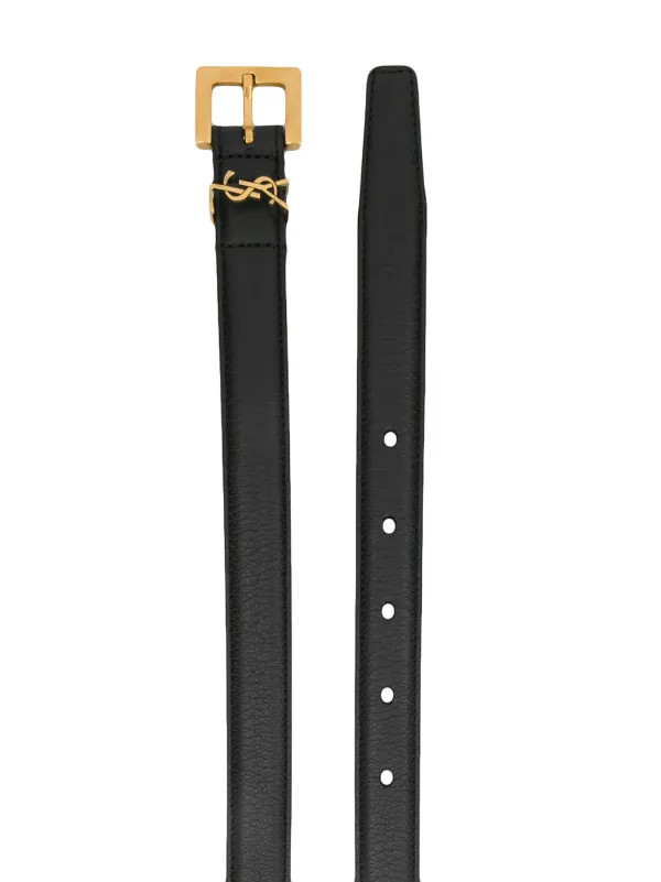 Saint Laurent Cinturón Con Motivo De Monograma - Farfetch | Farfetch Global