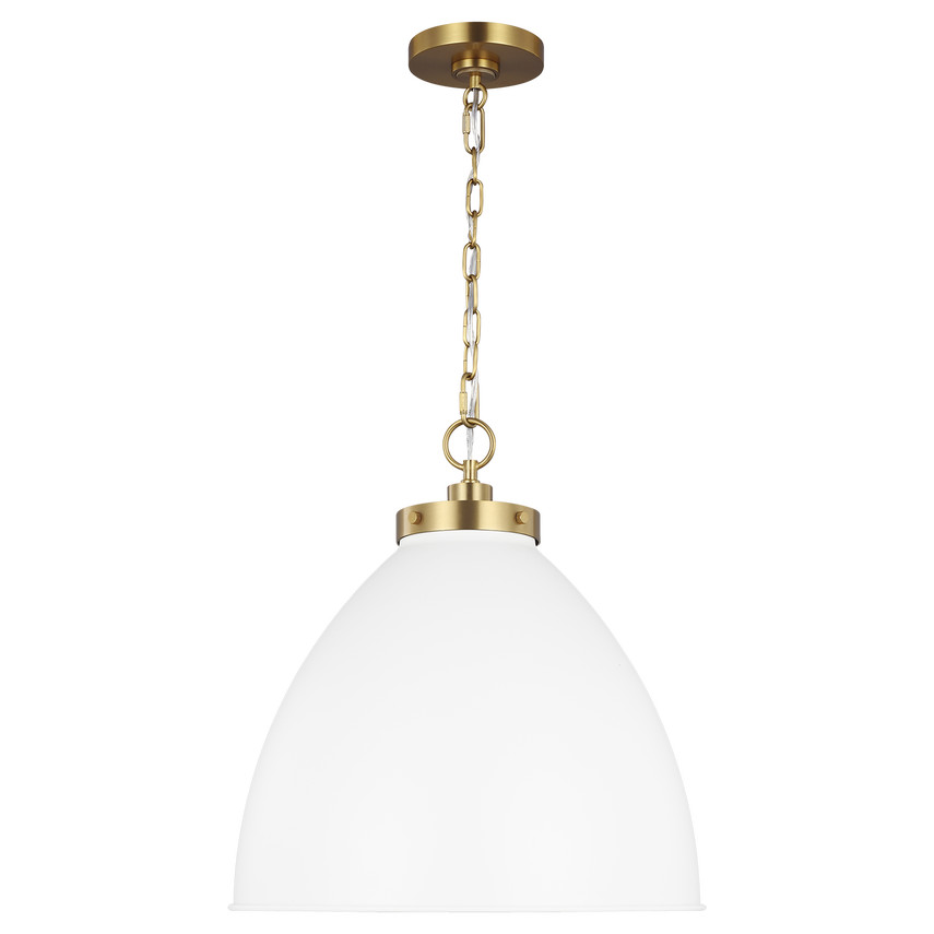 Wellfleet Large Dome Pendant | Visual Comfort