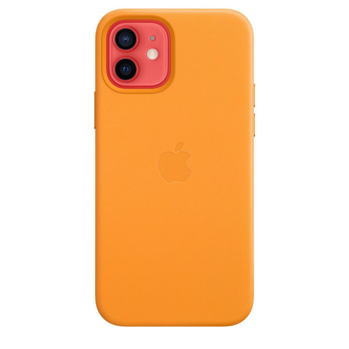 iPhone 12 | 12 Pro Leder Case mit MagSafe - California Poppy | Apple (DE)