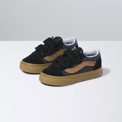 Toddler Houndstooth Old Skool V | Shop Toddler Shoes At Vans | Vans (US)