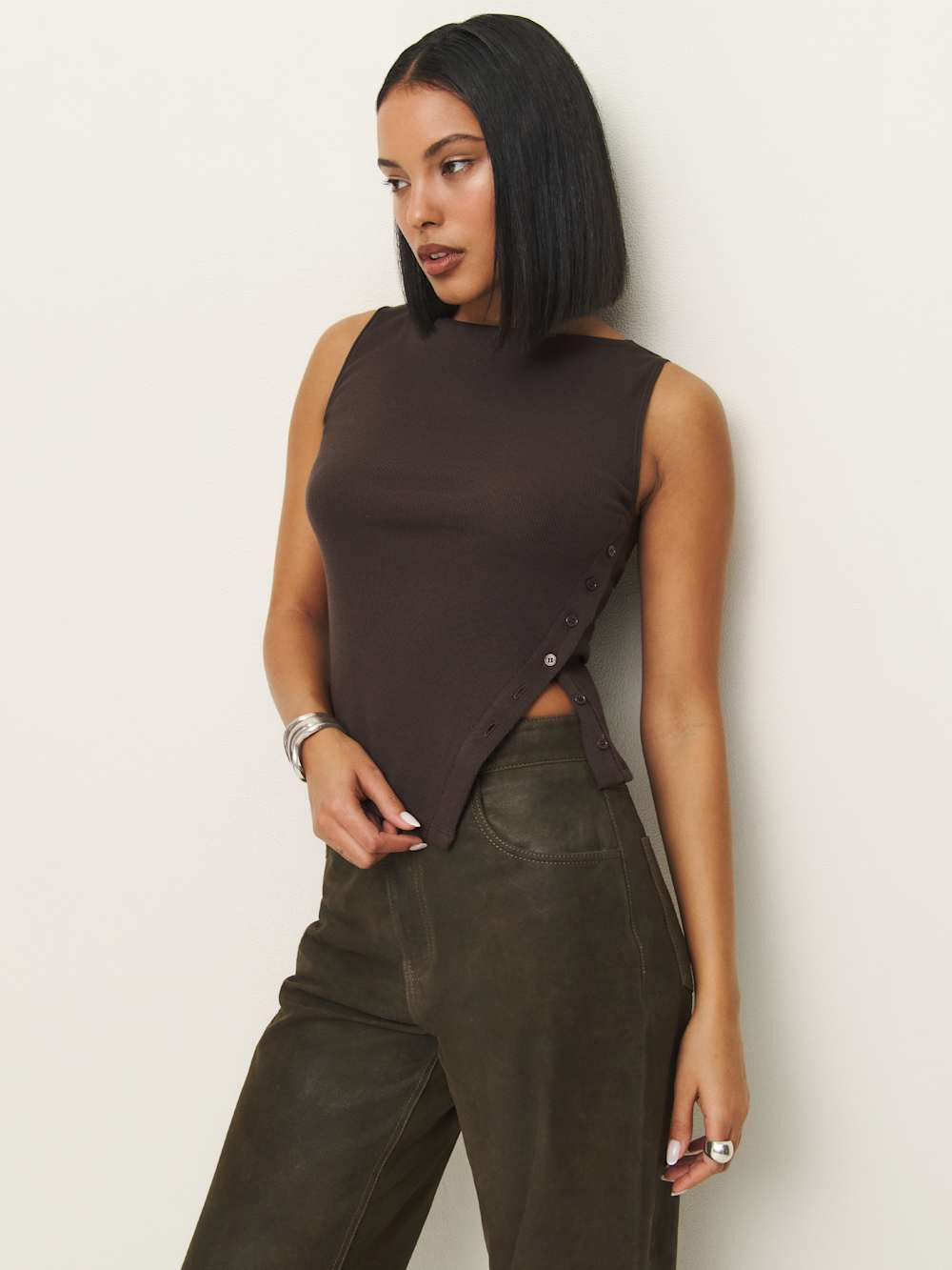 Hudson Knit Top | Reformation (Global)