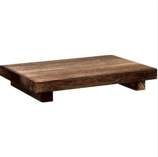 Wood Tray Small Wooden Soap Stand Brown Pedestal Stand Decorative Wooden Riser Kitchen Soap Dish ... | Amazon (CA)