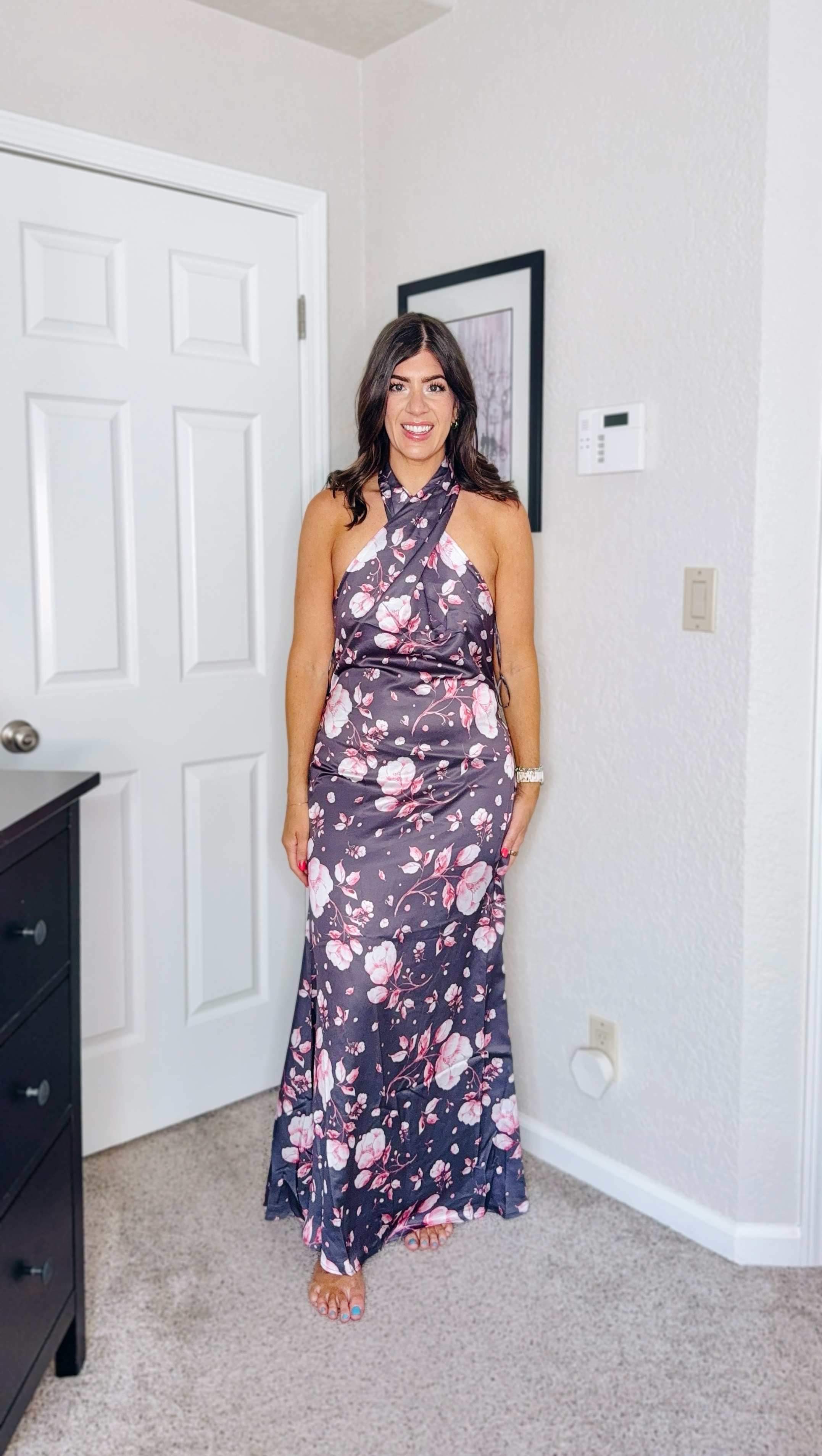 In a large satin wedding guest dress
Code- MK20

wedding guest dress, midsize wedding guest dresses, summer weddings, formalwear for curves, size inclusive event outfits, dressy fashion finds, cocktail & black tie ready

#LTKWedding #LTKMidsize #LTKFindsUnder100