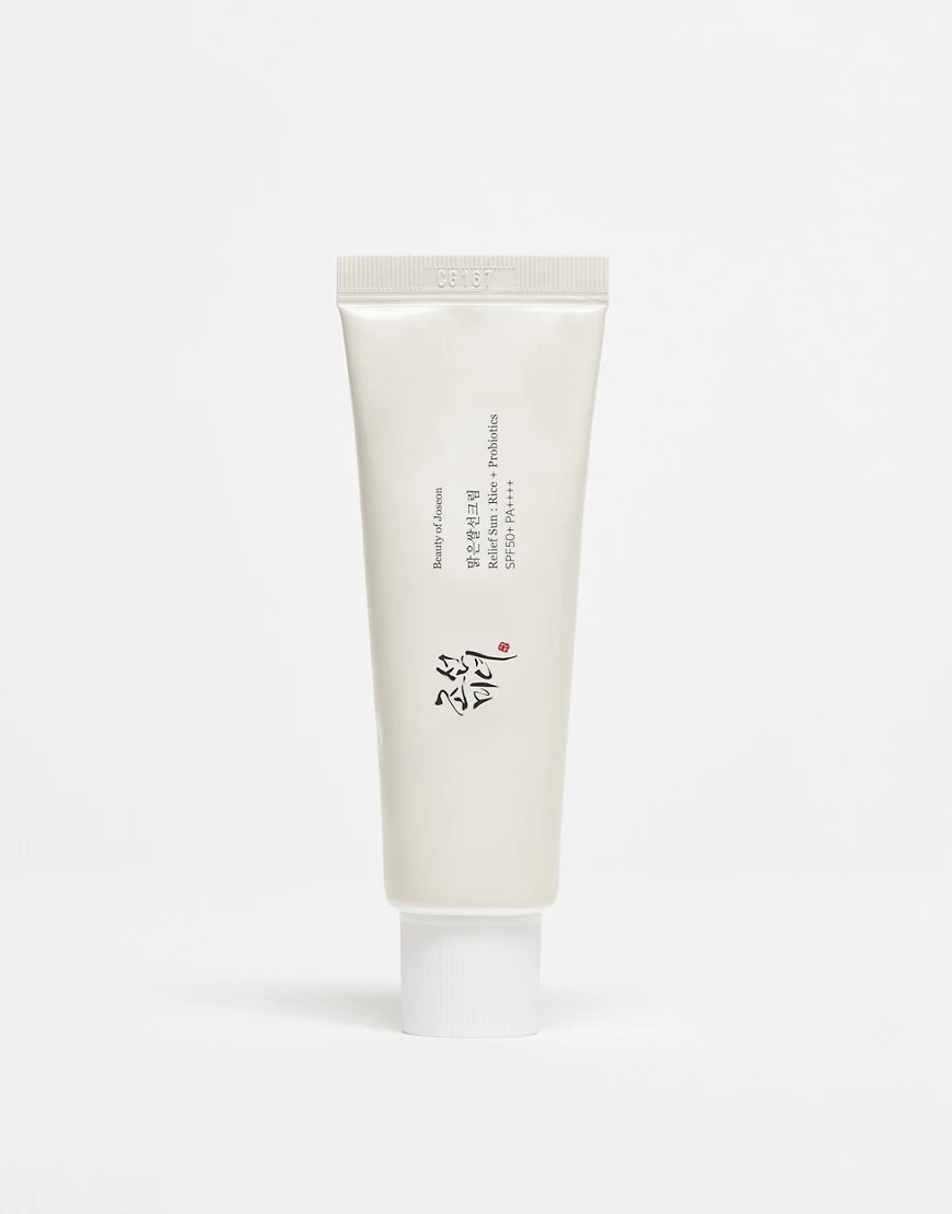 Beauty of Joseon Relief Rice & Probiotics Sun Cream SPF50 50ml-No color | ASOS (Global)