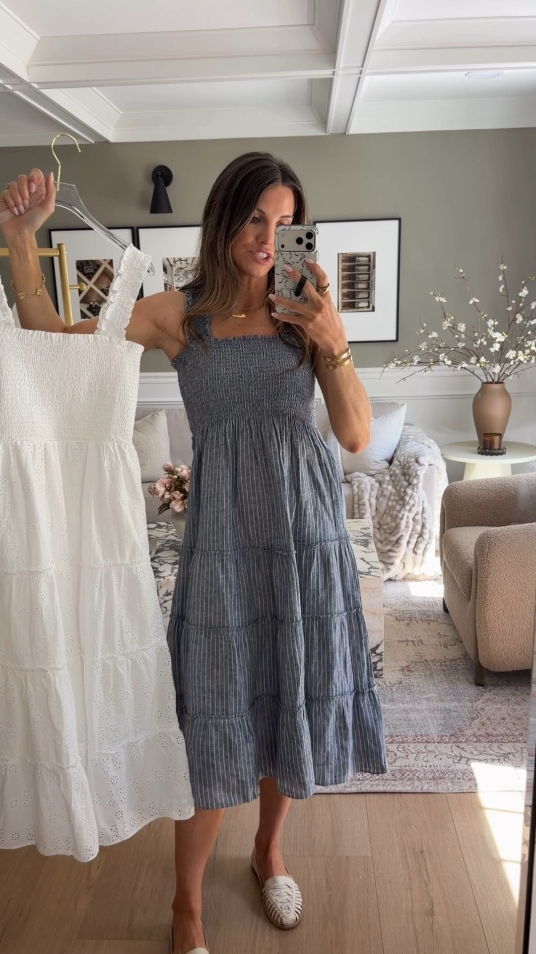 Neutral layers, effortless basics, and quality pieces that make getting dressed feel easy. @Quince  really nails that balance of luxury-quality essentials at approachable prices, and these are the kinds of staples I build my wardrobe around. Wearing a size S in both dresses and XS in the sweater #quincepartner

#LTKgrwm #LTKootd #LTKTall