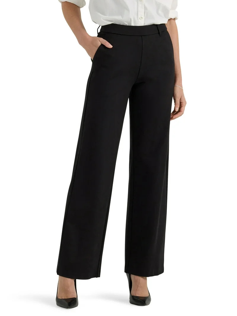 Lee Women's Ultra Lux Comfort Any Wear Wide Leg Pant | Walmart (US)