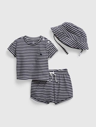Baby 3-Piece Stripe Outfit Set | Gap (US)